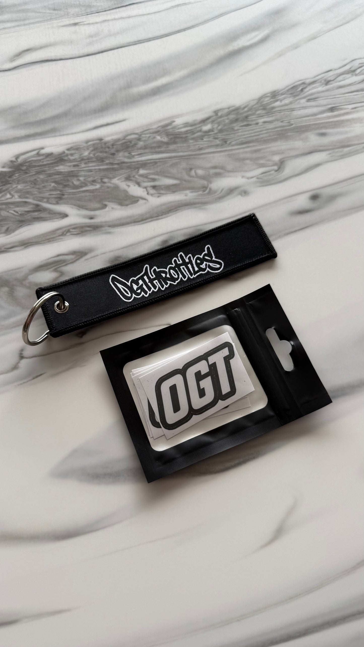 ogthrottles™ Keychain and Sticker Pack