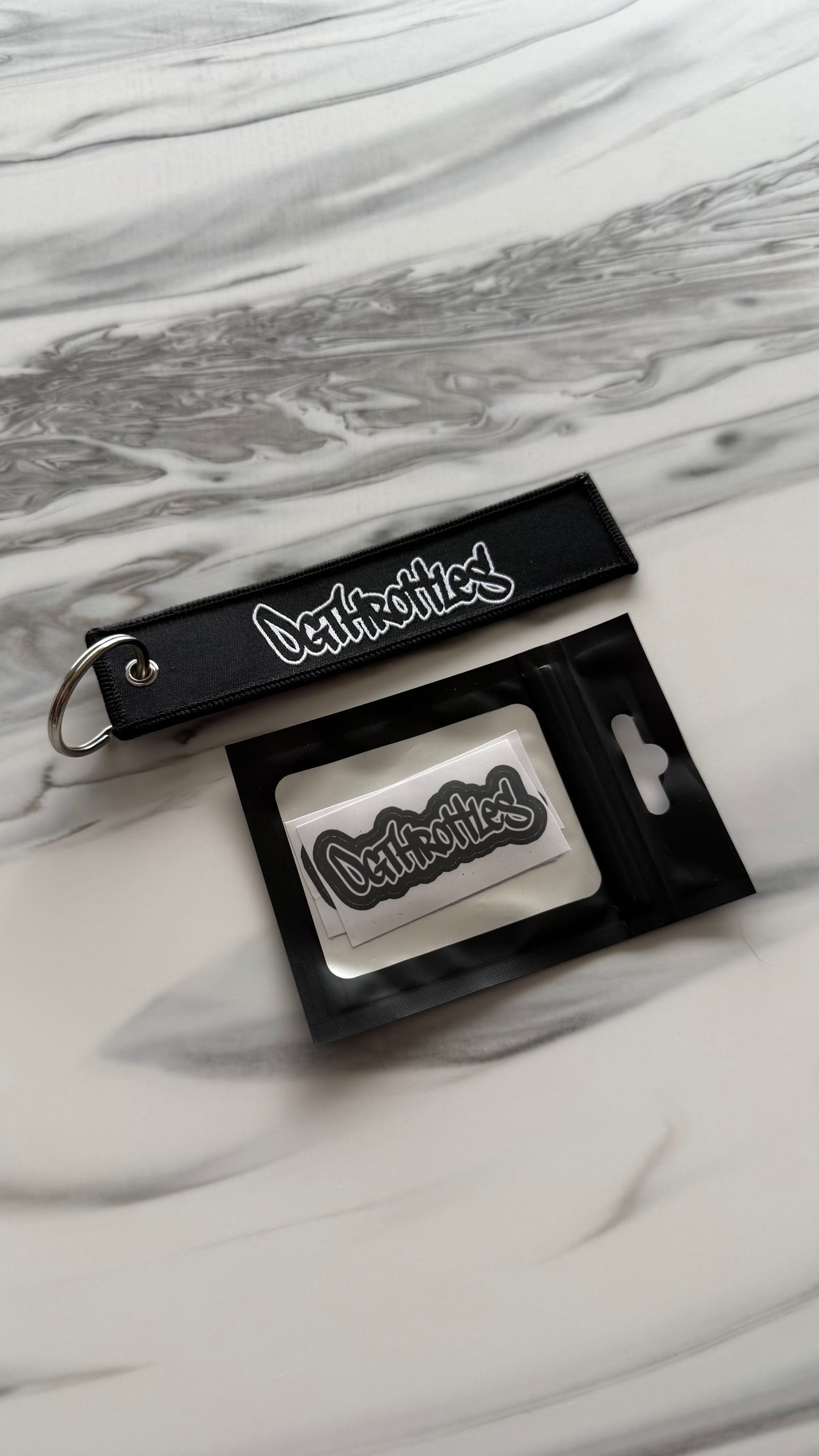 ogthrottles™ Keychain and Sticker Pack