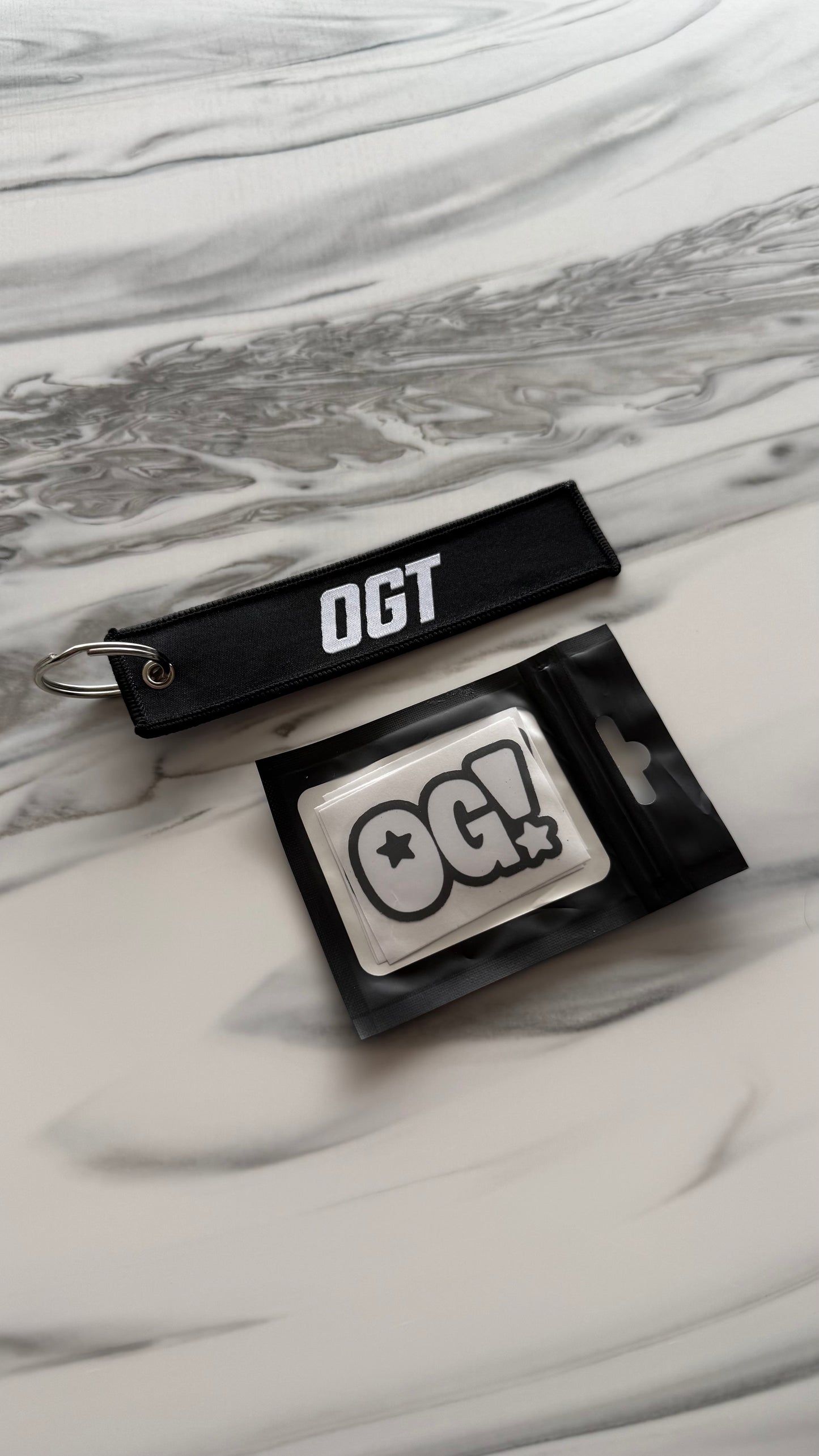 ogthrottles™ Keychain and Sticker Pack