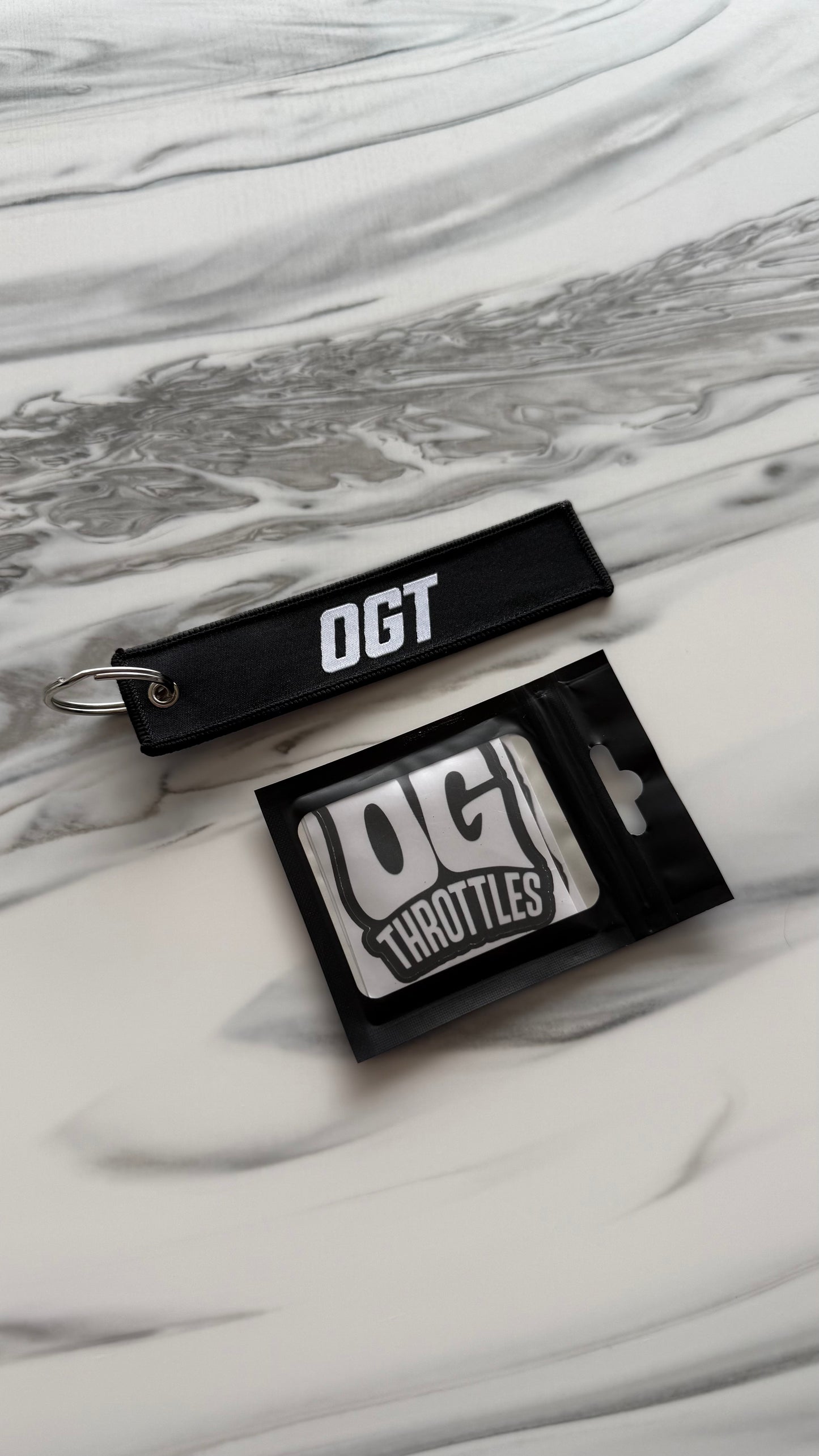 ogthrottles™ Keychain and Sticker Pack